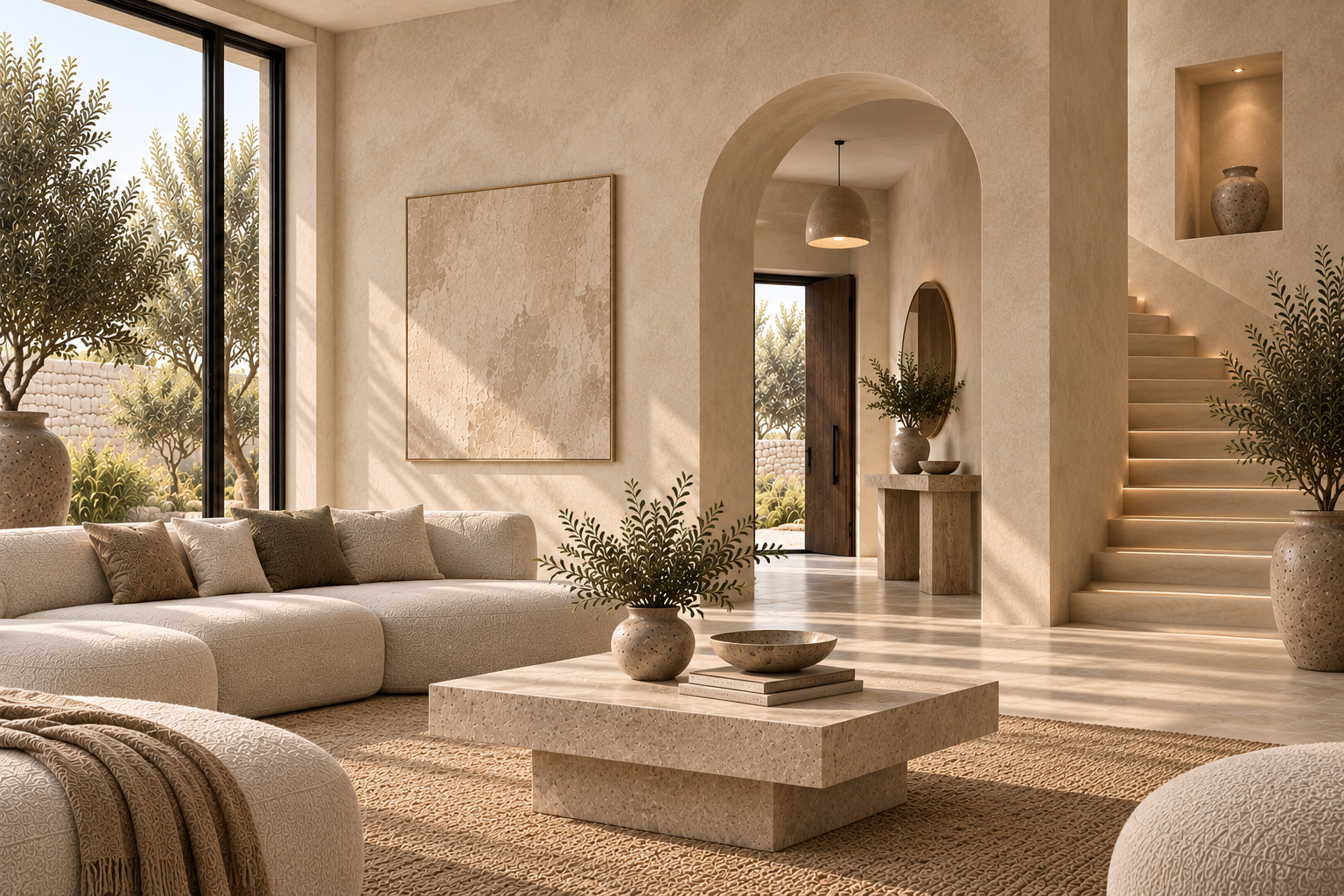 Beige Limewash