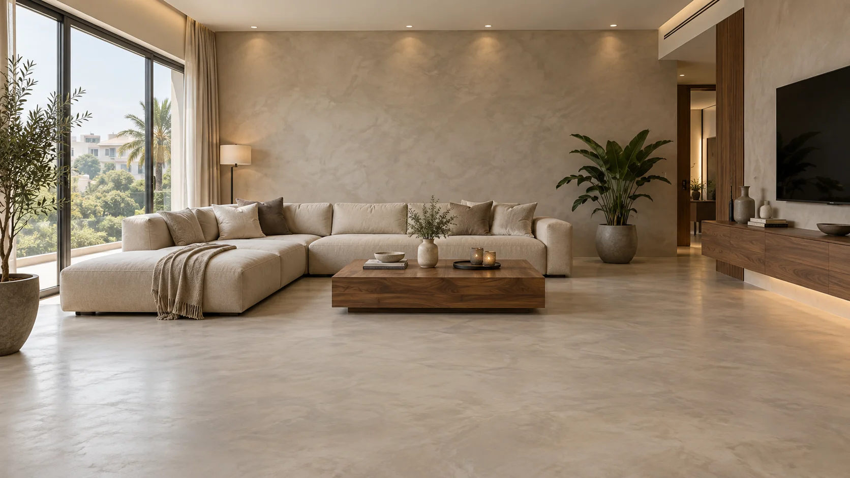 Microcement Services in PECHS Karachi
