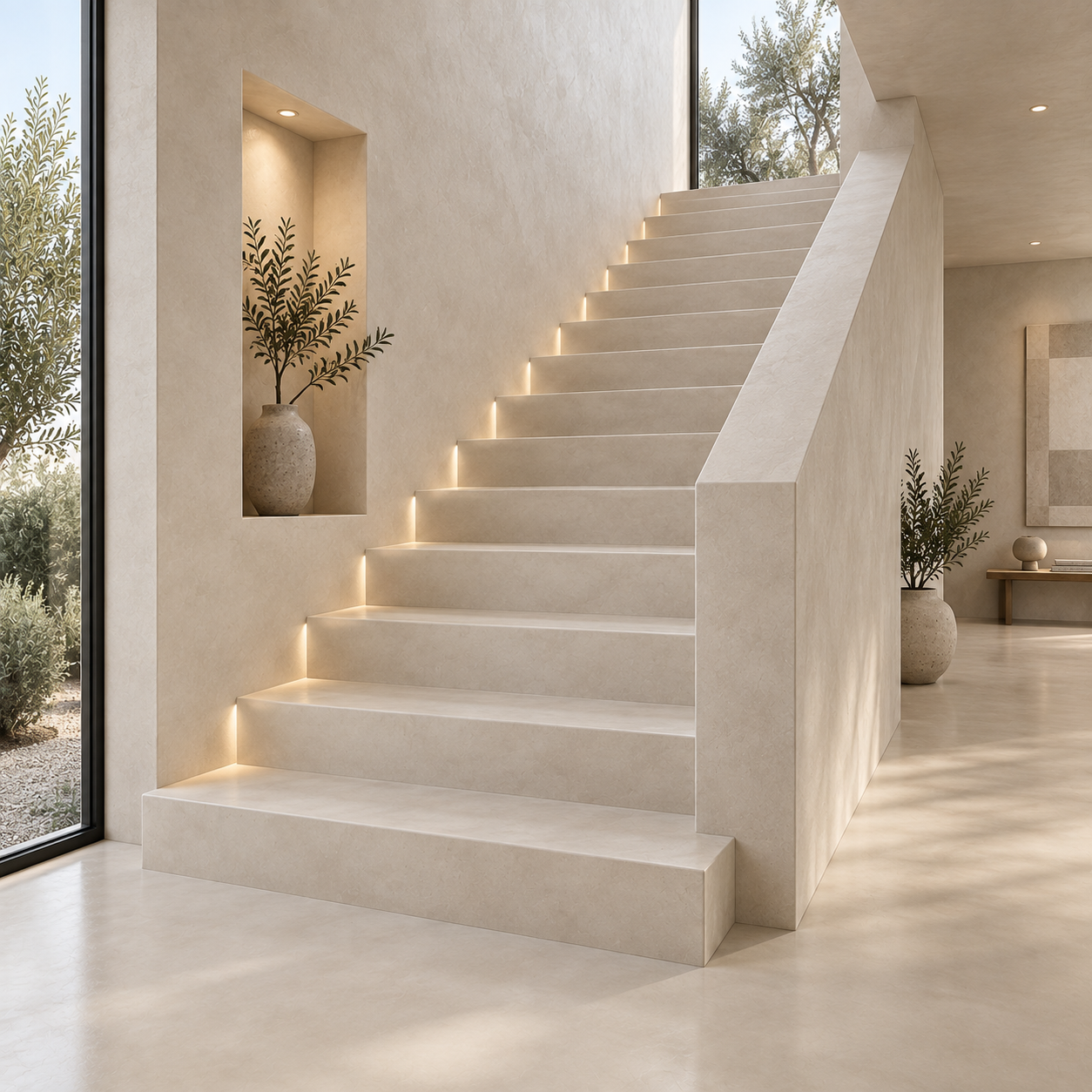 Microcement Stairs - Arttex Global